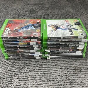 Lot of 15 Xbox One Games - Madden, NBA 2K, Destiny, Final Fantasy XV, LEGO